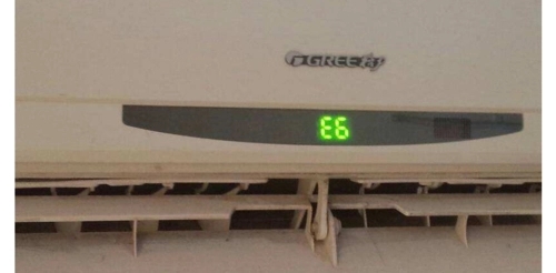 格力空调故障码e6怎么维修